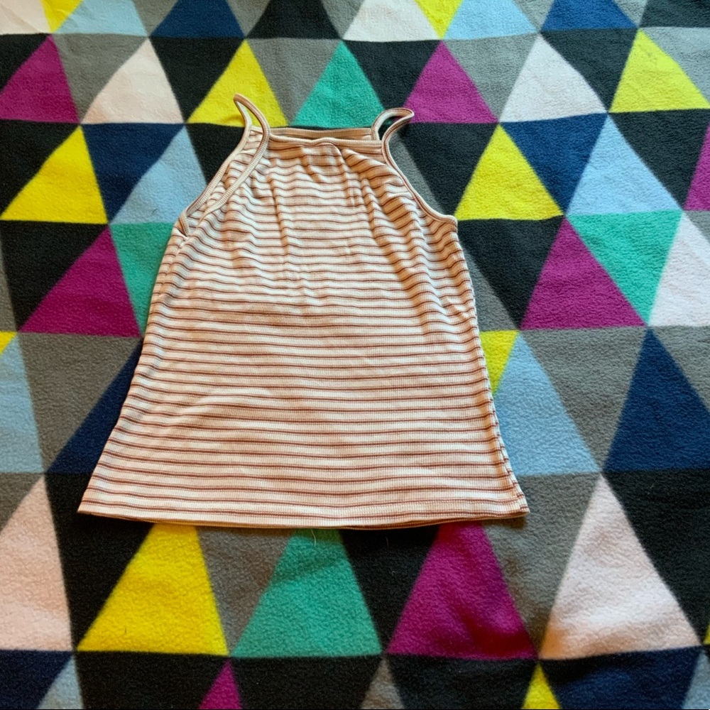 Striped Halter Top